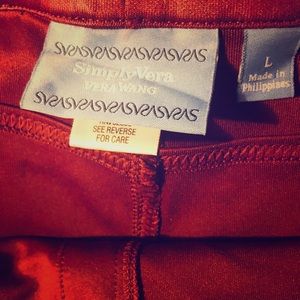 Vera Wang stretch leggings